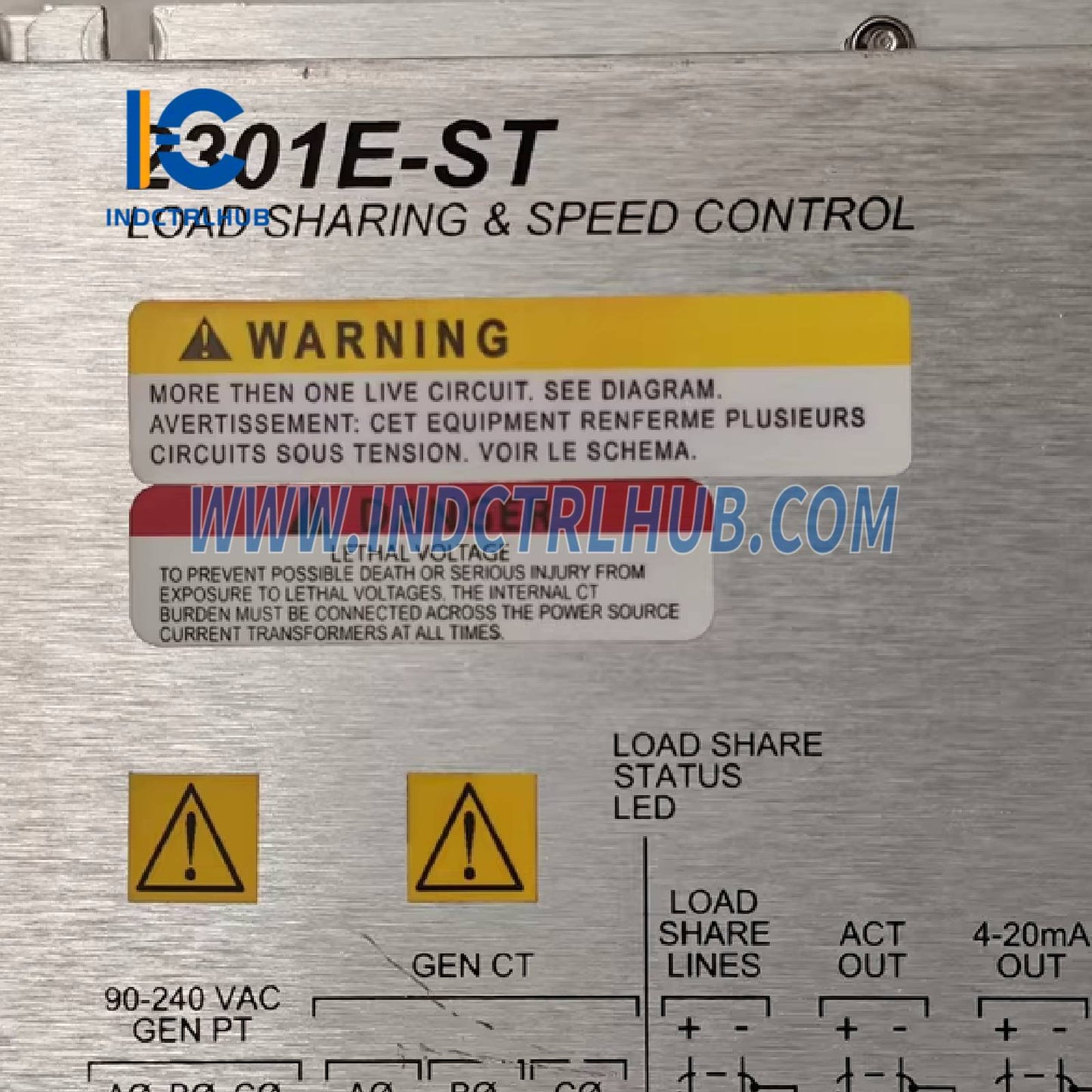 Control Digital de Gobernador Woodward 2301E-ST