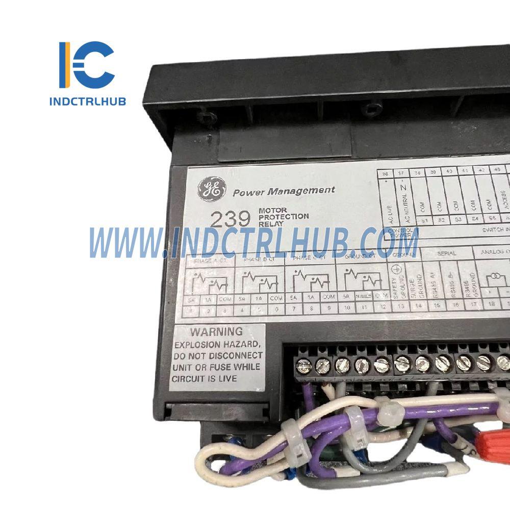 239-RTD-AN | GE motorvédelmi relé 250VAC 10A
