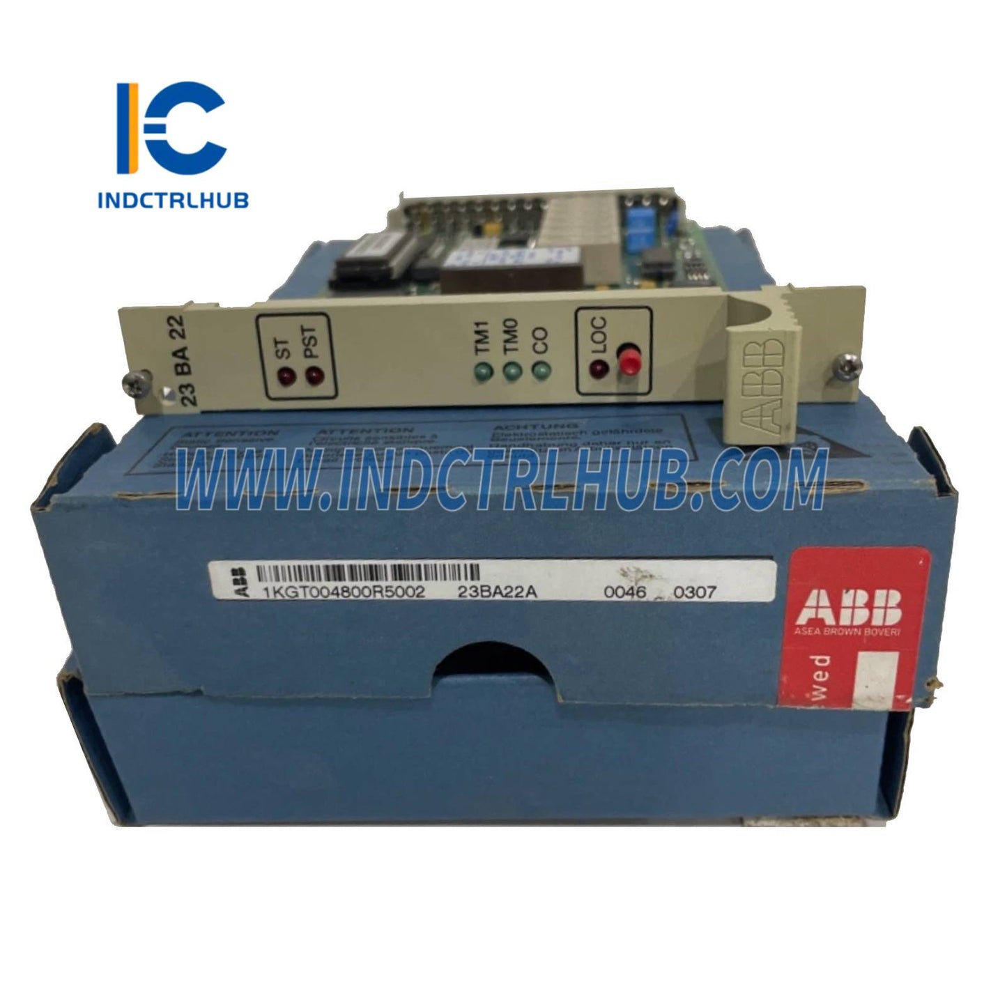 1KGT004800R5002 | وحدة مراقبة مخرجات الأوامر ABB 23BA22A