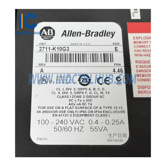 Allen-Bradley 2711-K10G3 PanelView 1000 operačný terminál