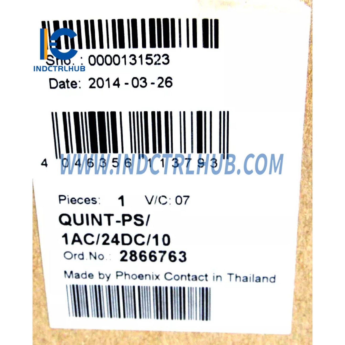 Siemens 2866763 Regulated AC/DC Switched-Mode Power Supply Unit