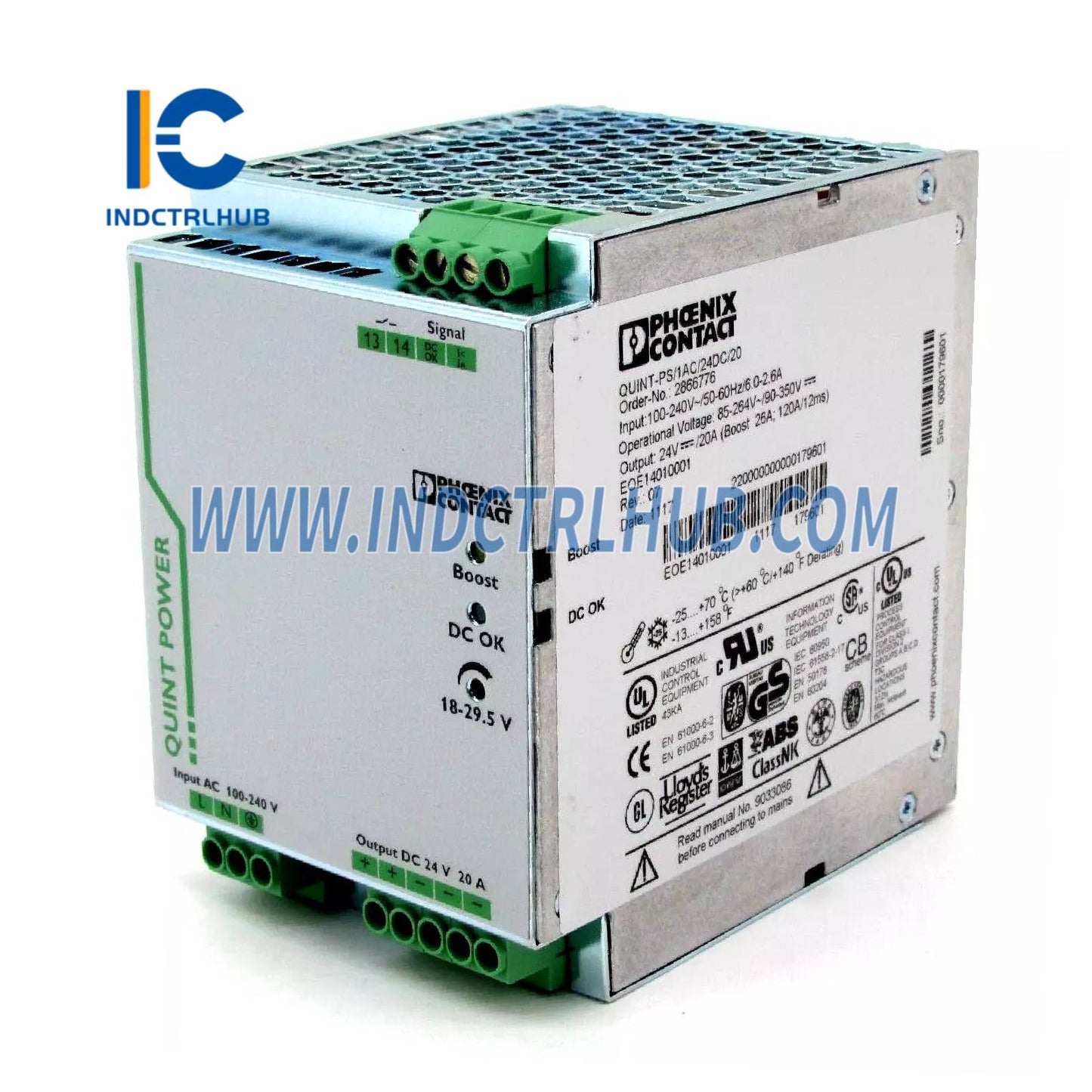Siemens 2866776 Regulated AC/DC Switched-Mode Power Supply Unit