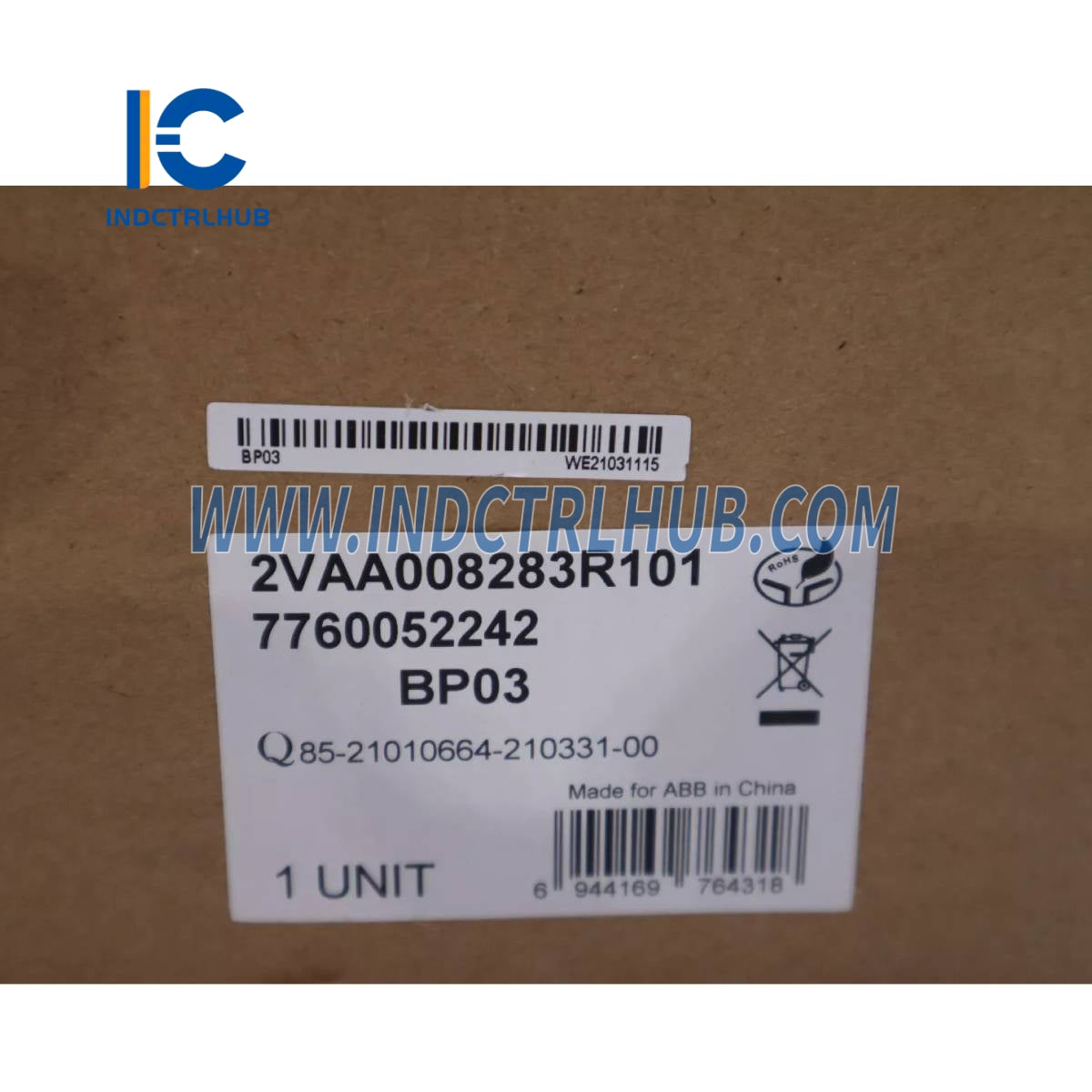 2VAA008283R101 | ABB BP03 Basis vir twee SPS03-5V