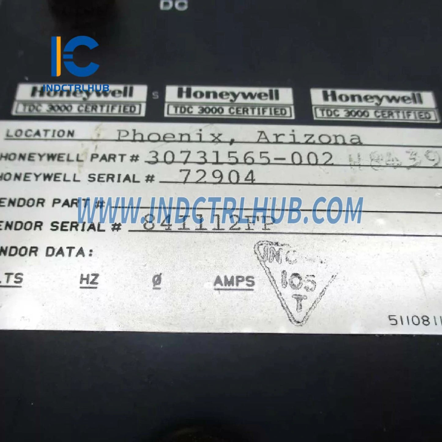 Honeywell 30731565-002 Data Hiway Port (DHP) Kartı
