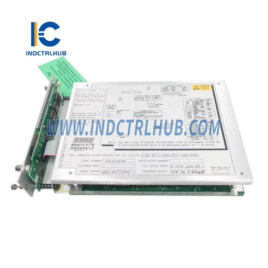 Bently Nevada 3300/16-12-01 Ikki tomonlama tebranish XY/Bo'shliq monitori