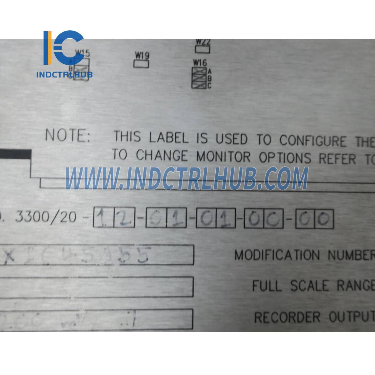 Bently Nevada 3300/20-12-01-01-00-00 PLC Module/Rak