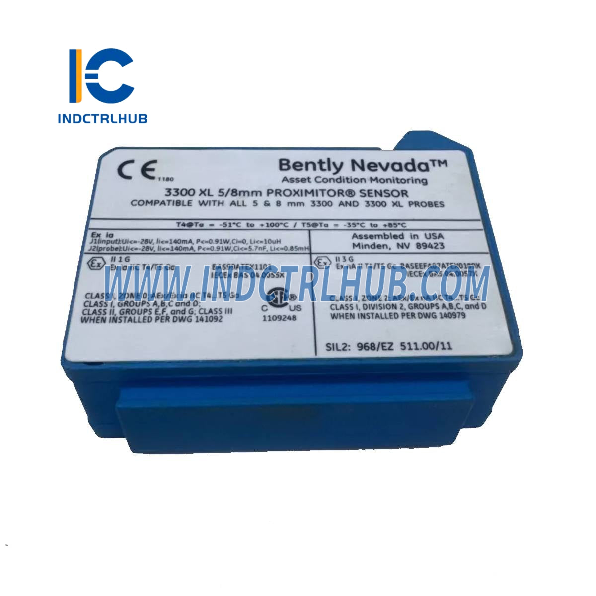 Bently Nevada 330180-12-05 3300 XL Proximitor érzékelő