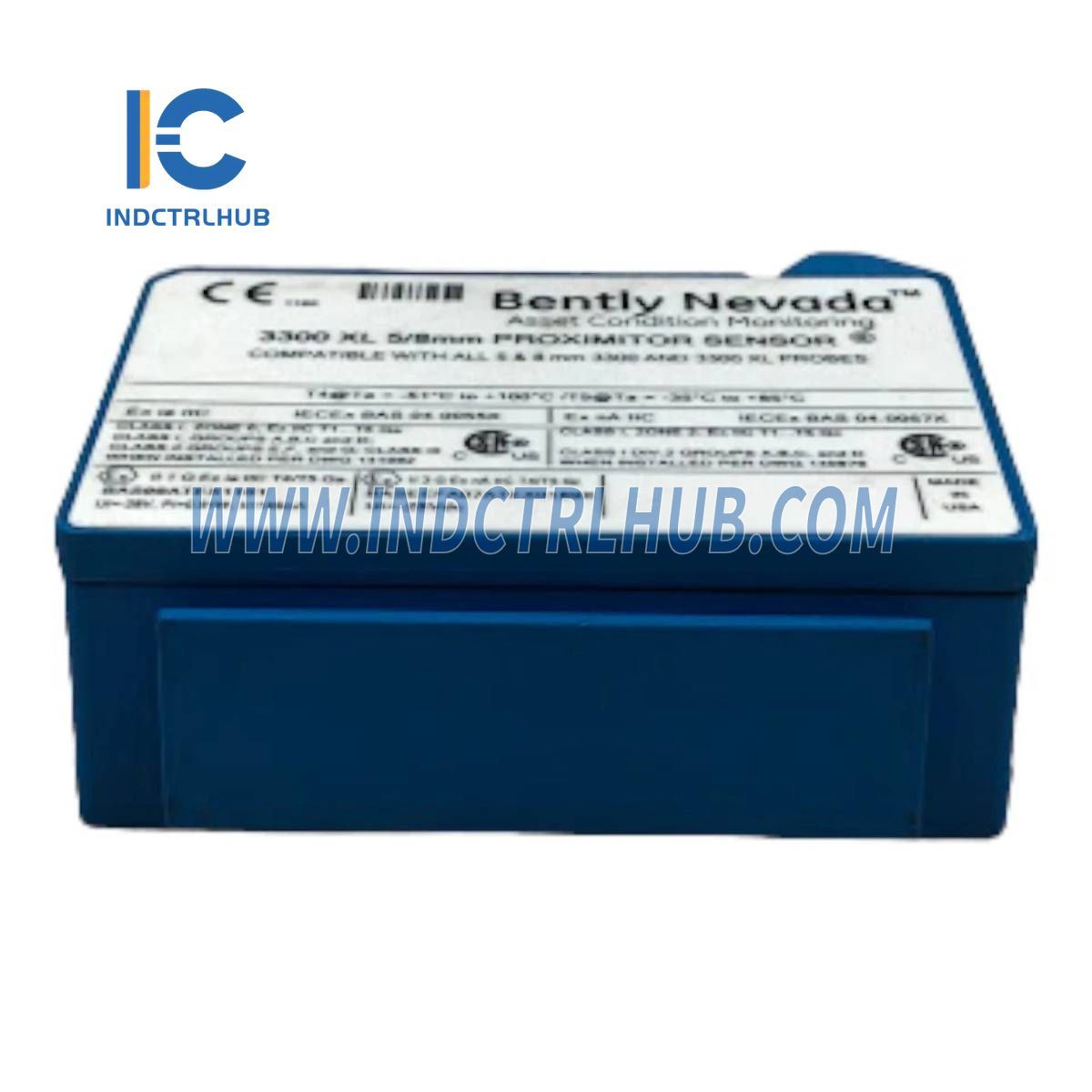 מערכת חיישן פרוקסימיטור Bently Nevada 3300 XL 330180-90-05