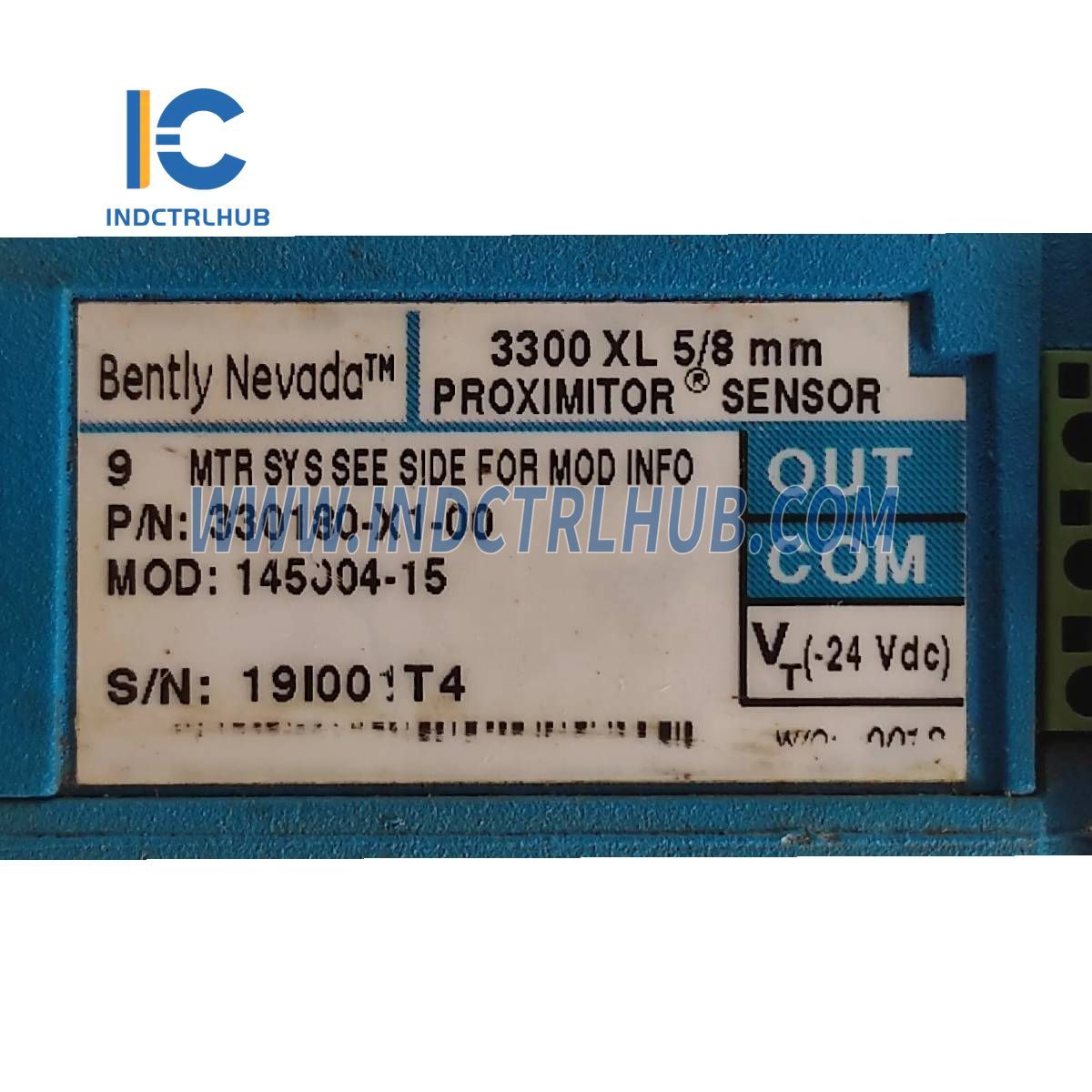 חיישן פרוקסימיטור Bently Nevada 330180-X1-00