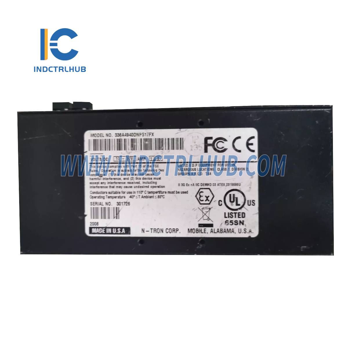 N-TRON 336A4940DNP517FX Upravljani industrijski Ethernet preklopnik