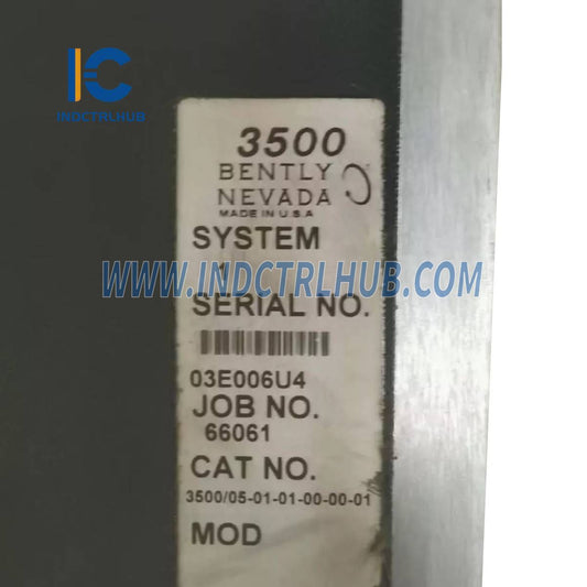 BENTLY NEVADA 3500/05-01-01-00-00-01 sistēmas statīvs