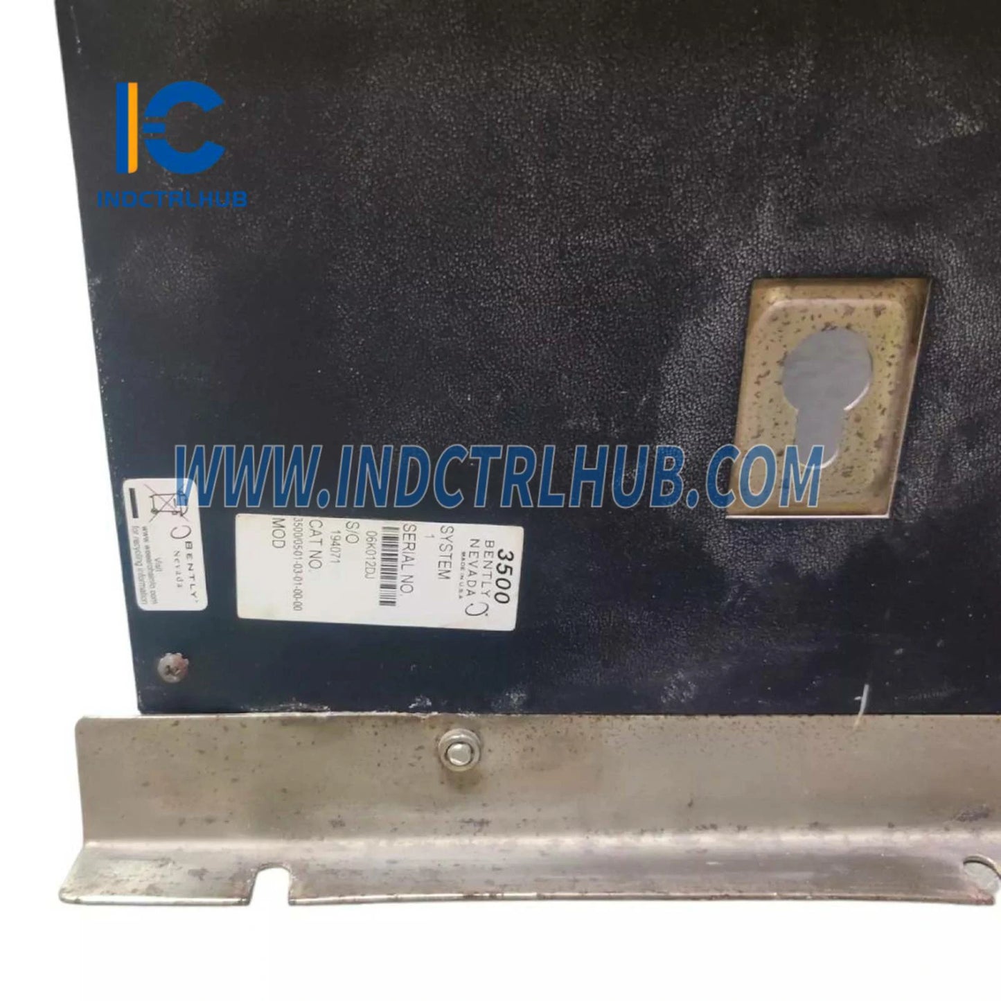 Bently Nevada 3500/05-01-03-01-00-01 3500/05 sistēmas statīvs