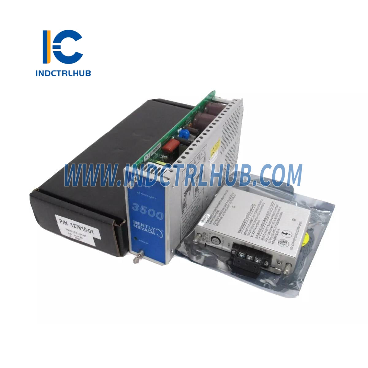 Bently Nevada 3500/15-02-02-00 127610-01+125840-01 AC and DC Power Supplies Module