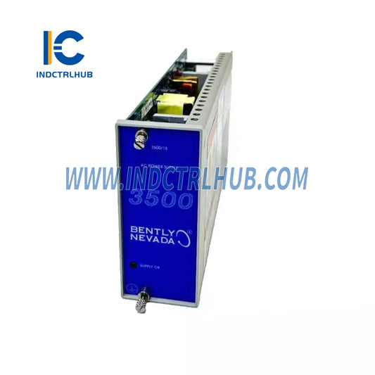 Bently Nevada 3500/15-05-05-01  106M1079-01+106M1081-01 3500/15 AC va DC quvvat manbalari