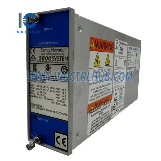 Bently Nevada 3500/15-07-07-00 AC va DC Quvvat Ta'minotlari