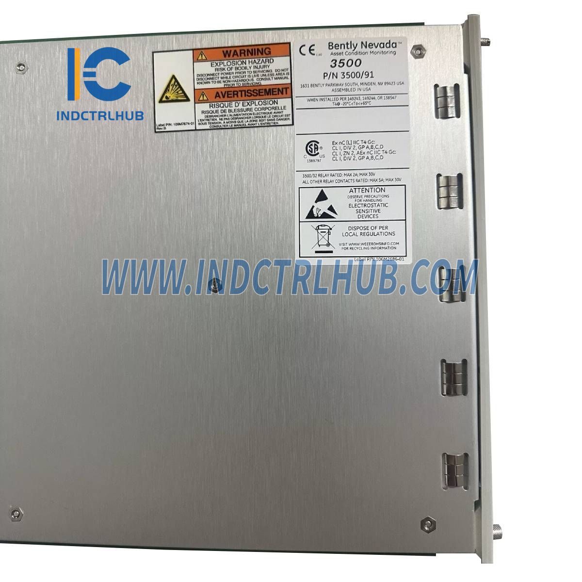 Bently Nevada 3500/91 161204-01 EGD Gateway Module