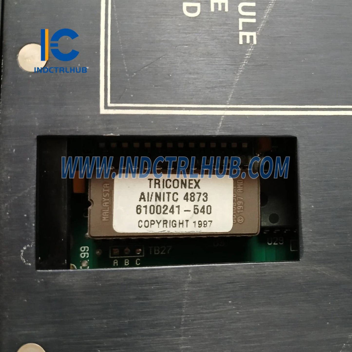Triconex 3700 TMR Analog Input Module – 0–5 V DC Range