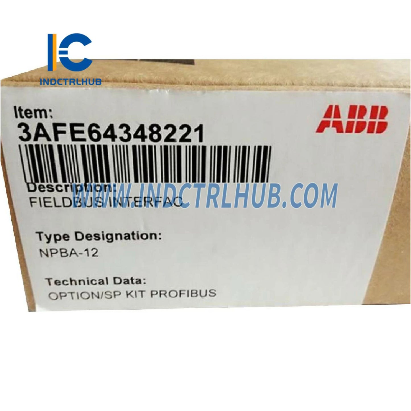 3AFE64348221 | ABB NPBA-12 PROFIBUS ADAPTER
