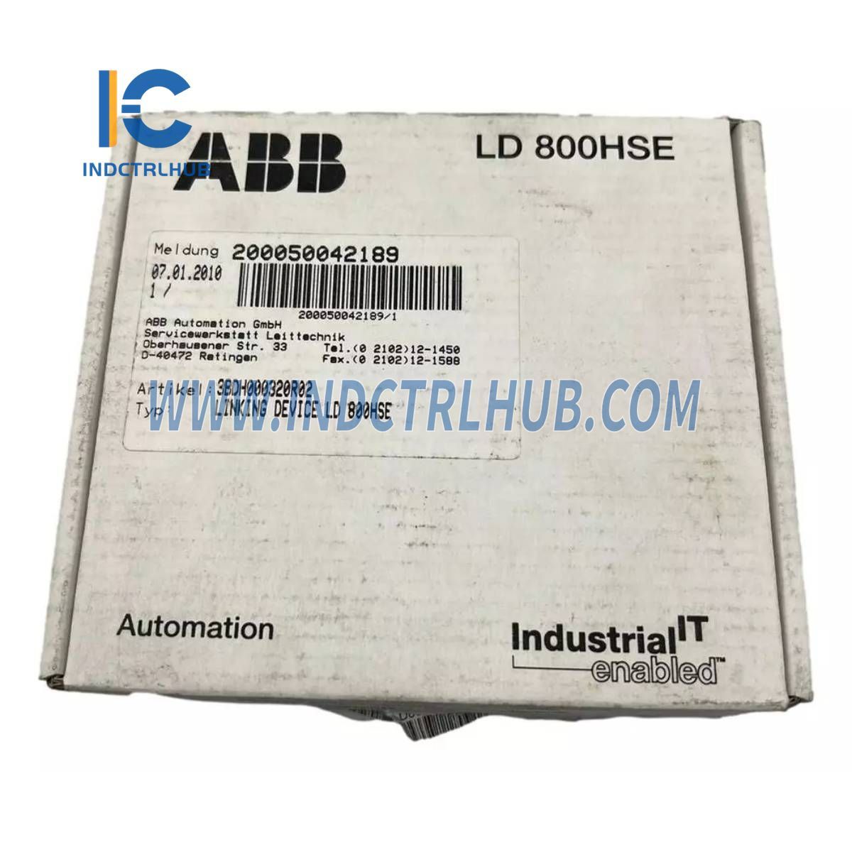 3BDH000320R02  | ABBLD800HSE Байланыстыру құрылғысы