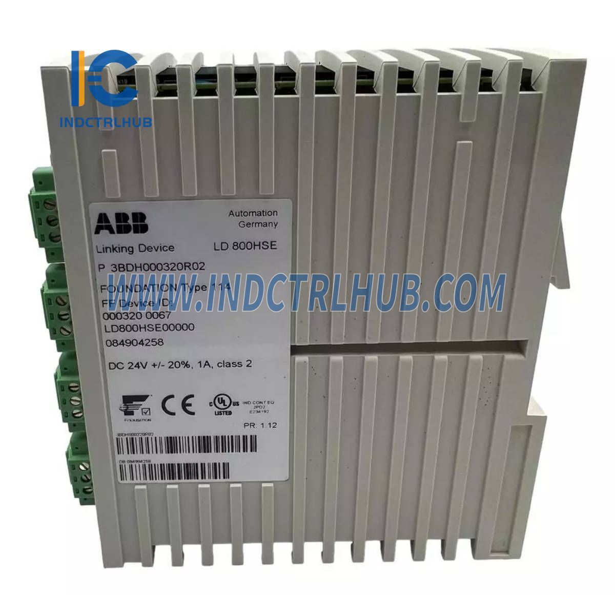 3BDH000320R02  | ABBLD800HSE Байланыстыру құрылғысы