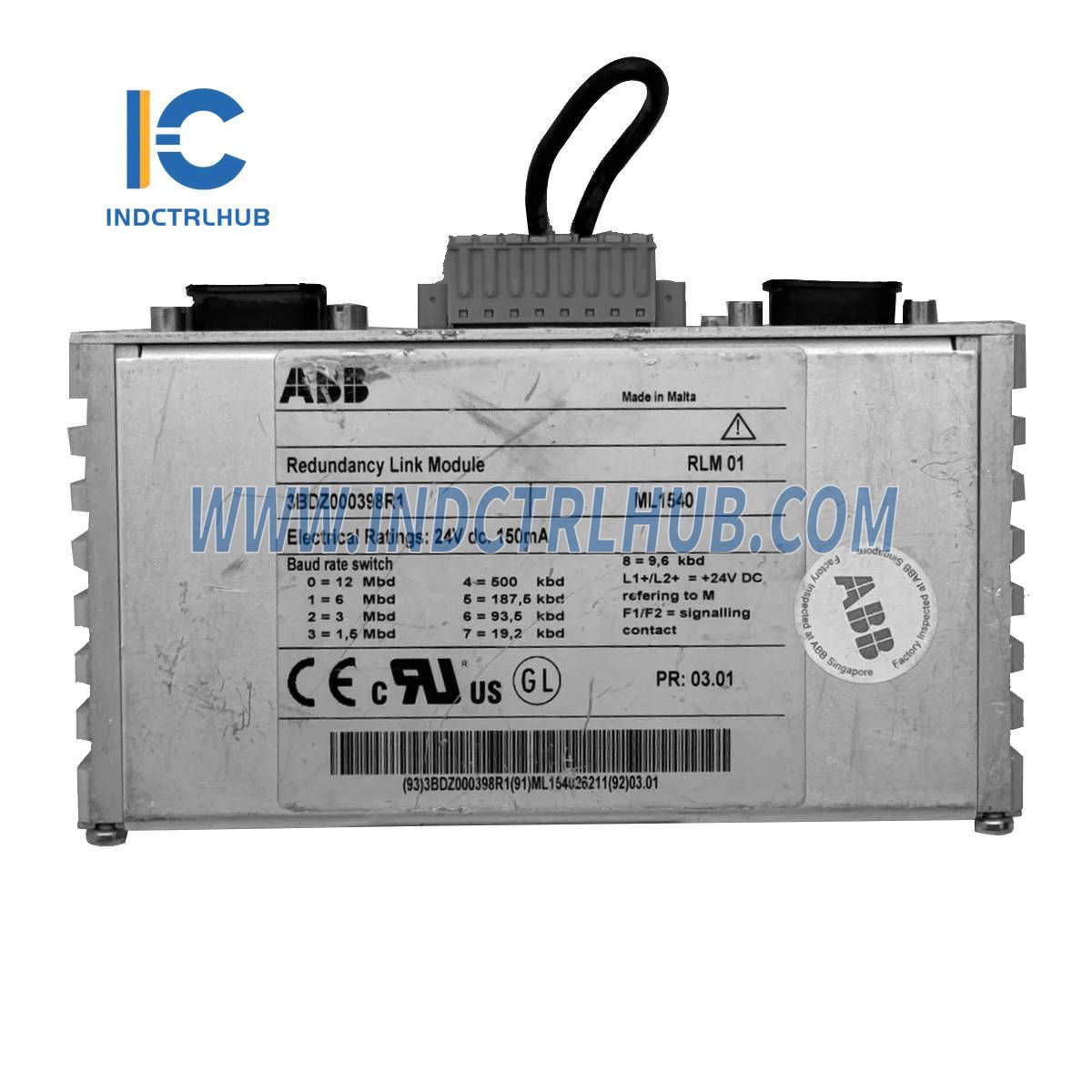 3BDZ000398R1 | ABB RLM01 PROFIBUS Redundancy Link Module