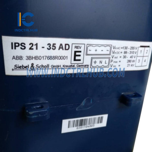 3BHB017688R0001 | ABB AJRATILGAN QUVVAT TA'MINOTI IPS