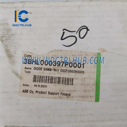 3BHL000397P0001 | ABB 5SDF0860H0003 Vinnige Herstel Diode