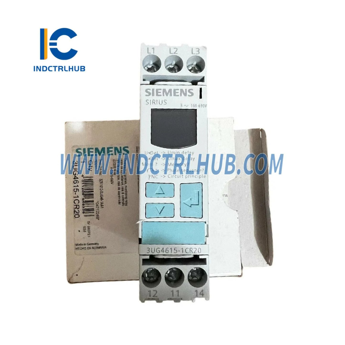 Siemens 3RP1505-1AP30 Multifunction Timing Relay 24-240V AC/DC