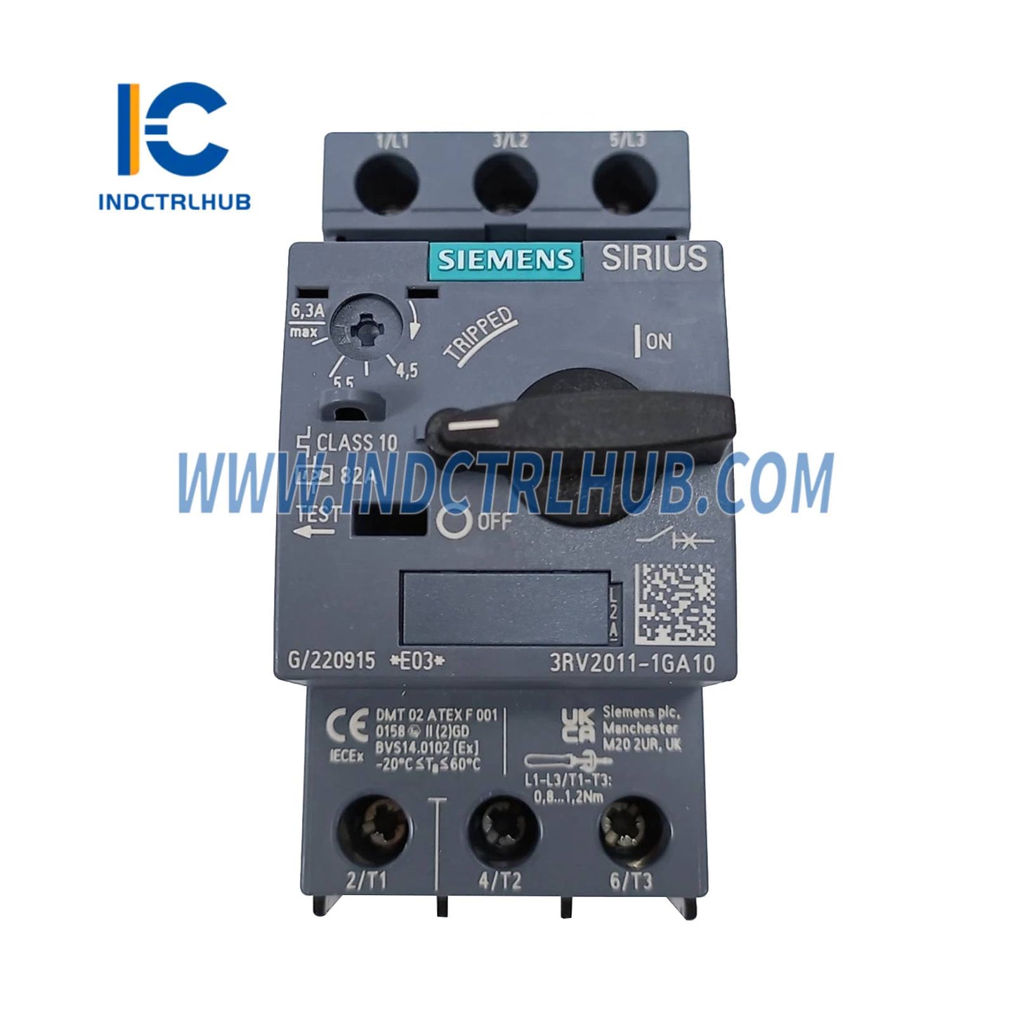 Siemens 3RV2011-1GA10 Circuit breaker size S00
