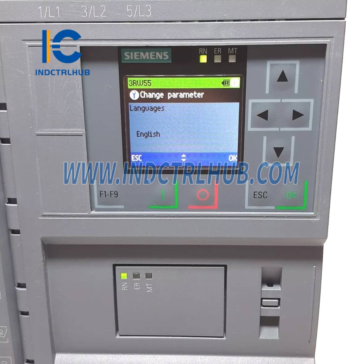 Siemens 3RW5980-0HF00 HMI Module High-Feature