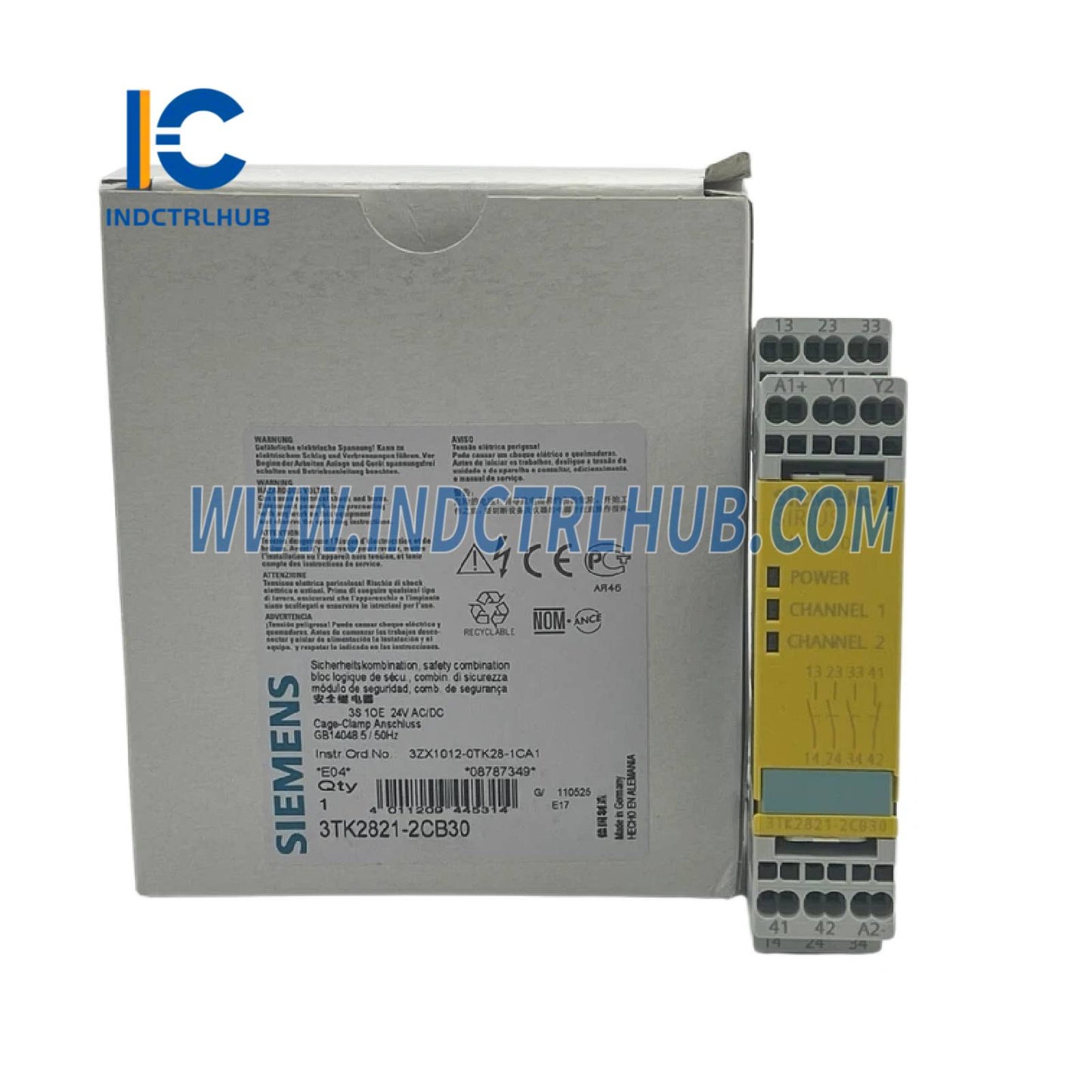 Siemens 3TK2821-2CB30 SIRIUS safety relay