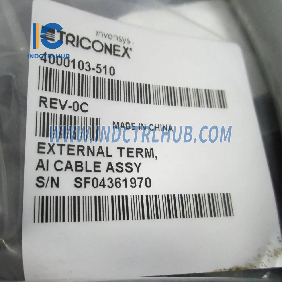 Triconex 4000103-510 Kabel yigʻindisi