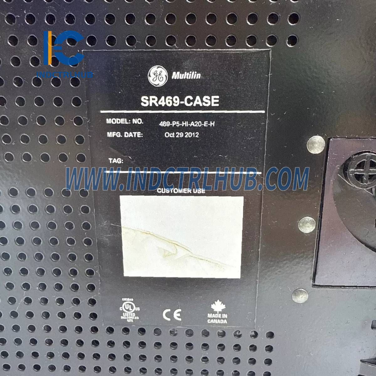 GE 469-P5-HI-A20-E Motorbestuursrelê