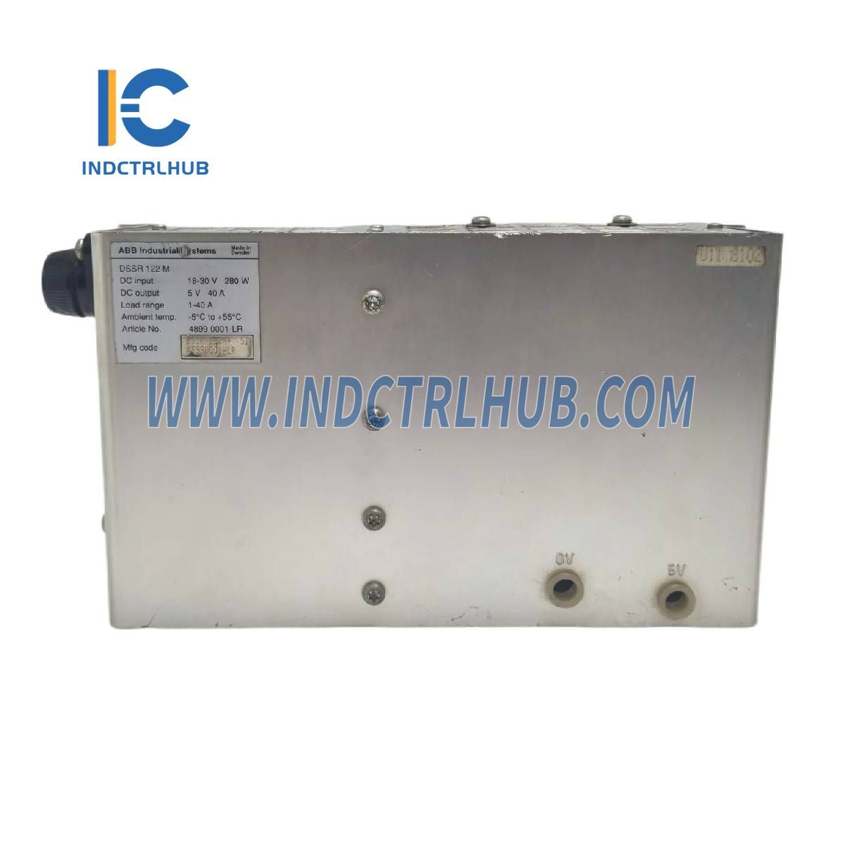 48990001-LR | ABB DSSR 122M Regulator Unit