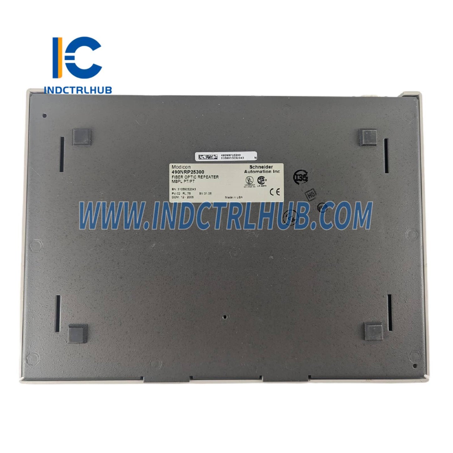 Schneider 490NRP25300 Modicon Fiber Optic Repeater