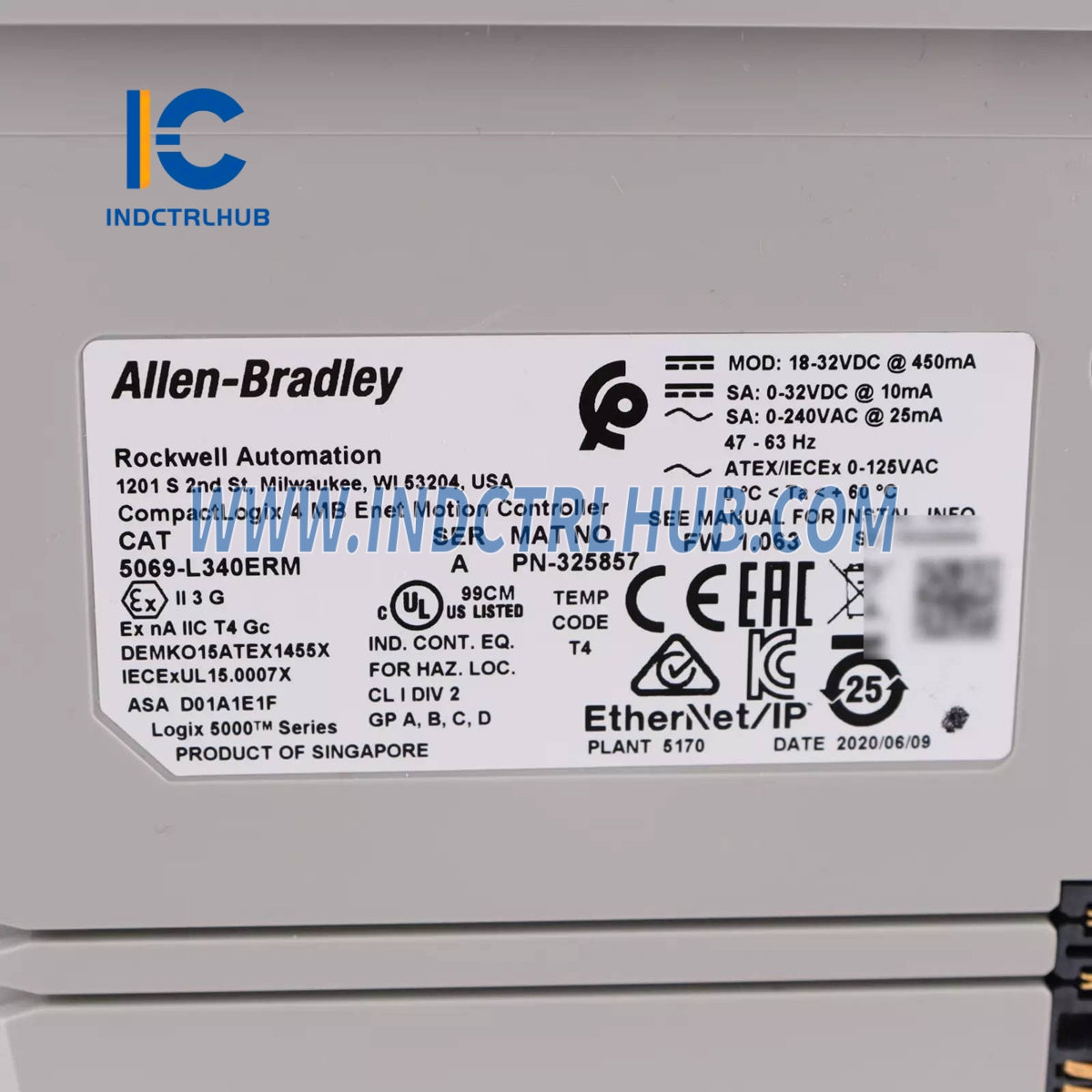 אלן ברדלי 5069-L340ERM קומפקטלוגיקס 5380