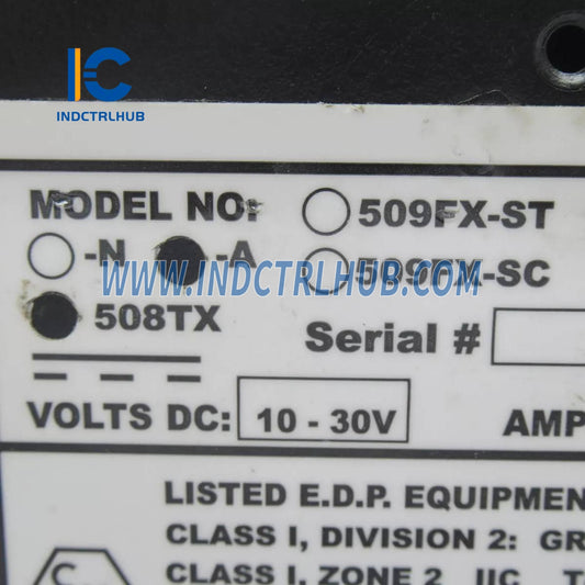 N-TRON 508TX ipari Ethernet kapcsoló