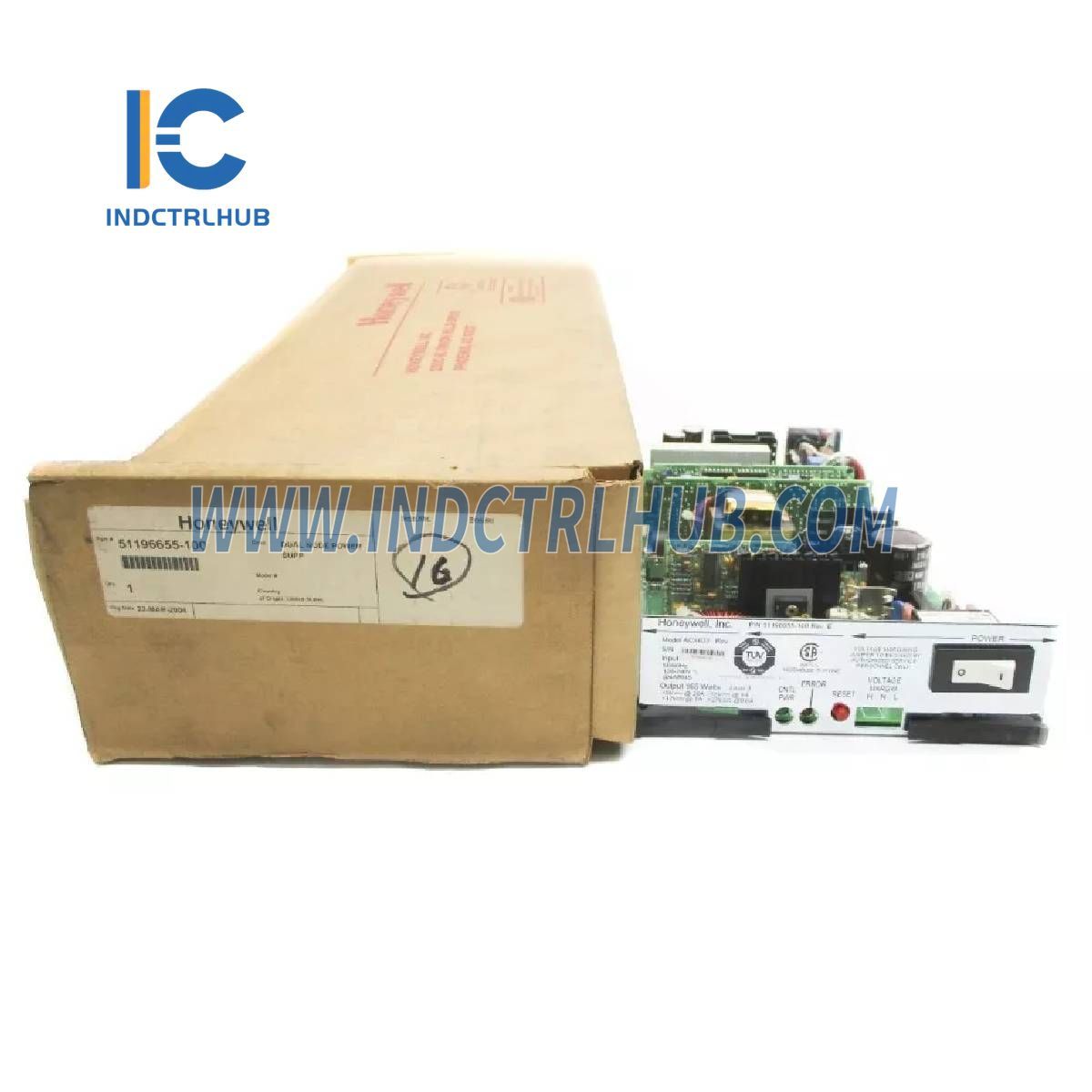 Honeywell 51196655-100 TDC 3000 modul napájania s dvojitým uzlom