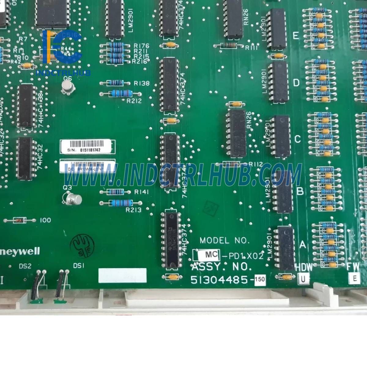 Honeywell 51304485-150 Nízkonapäťový analógový vstupný multiplexer modul