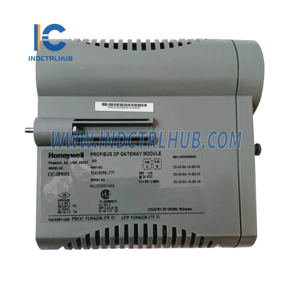 Honeywell CC-IP0101 51410056-175 PROFIBUS DP bránový modul