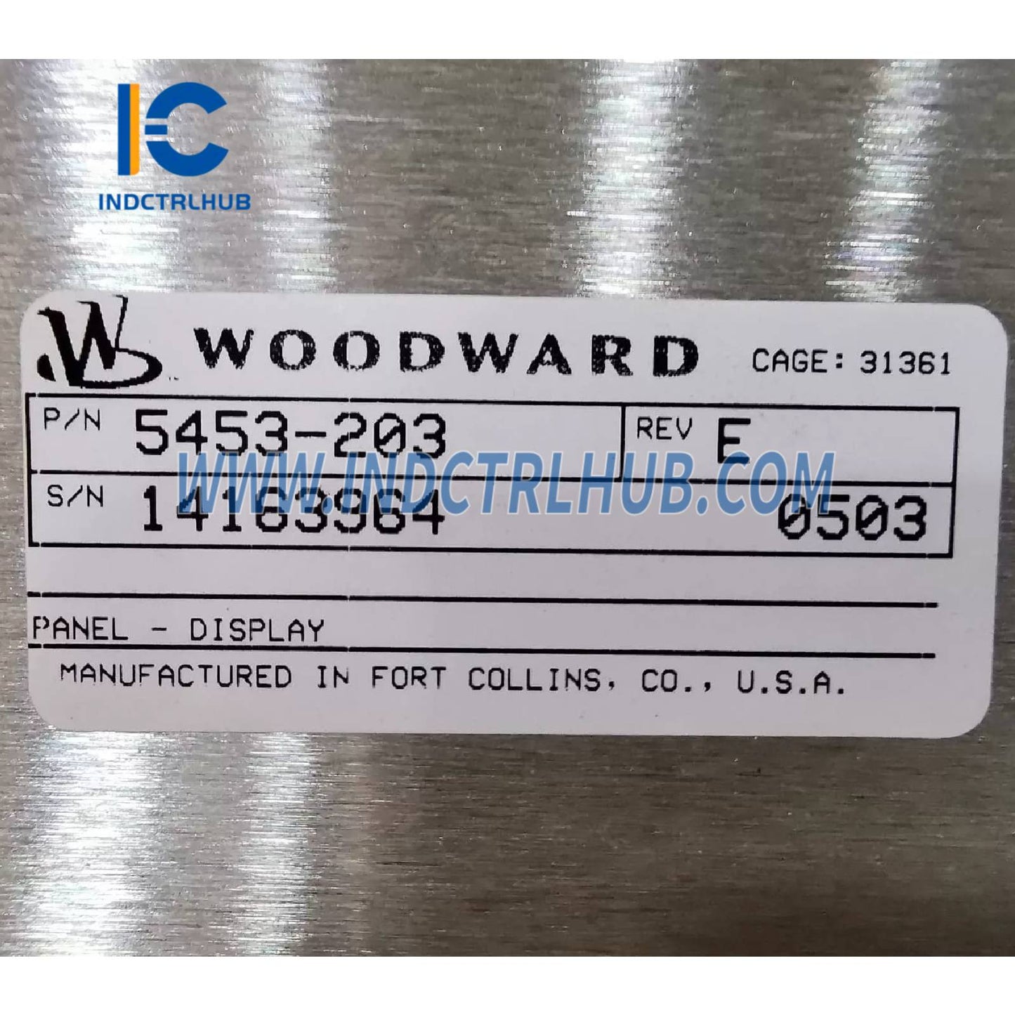 Woodward 5453-203 MicroNet TMR CPU Modülü