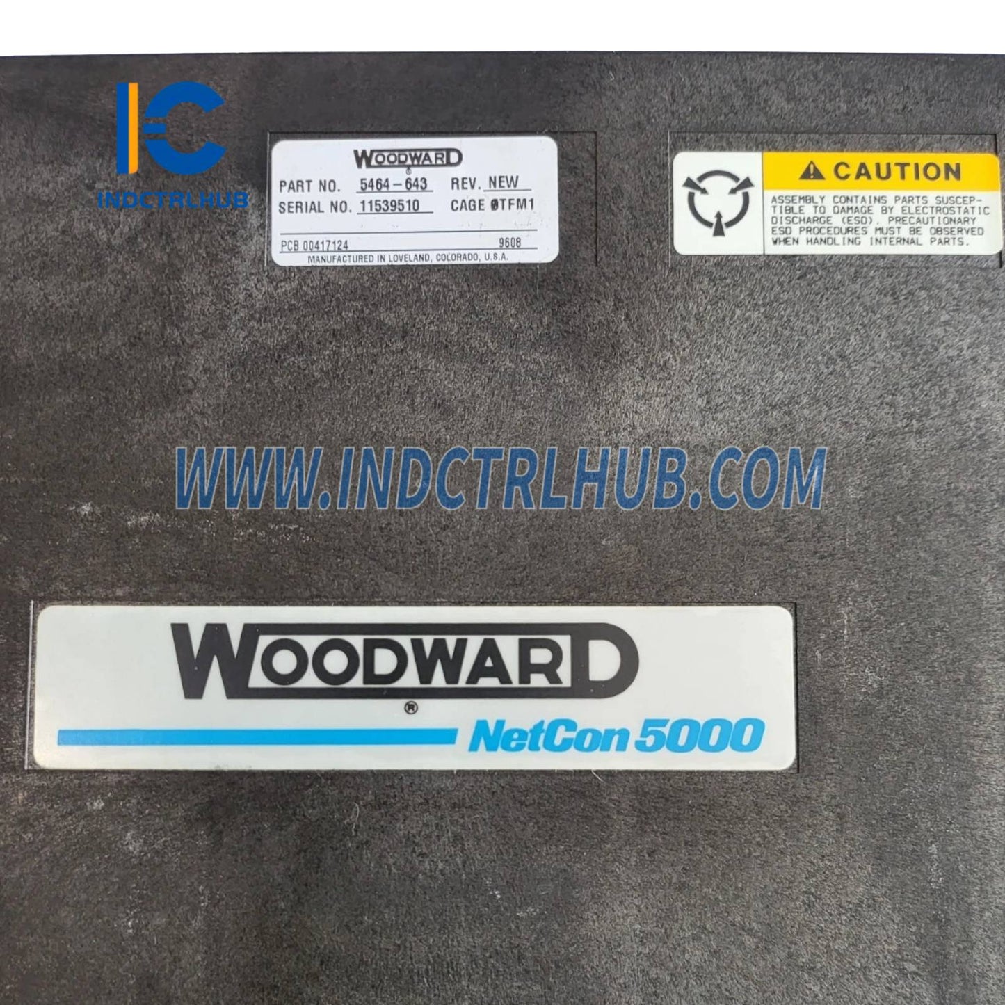 Módulo combinado analógico Woodward 5464-643 MicroNet