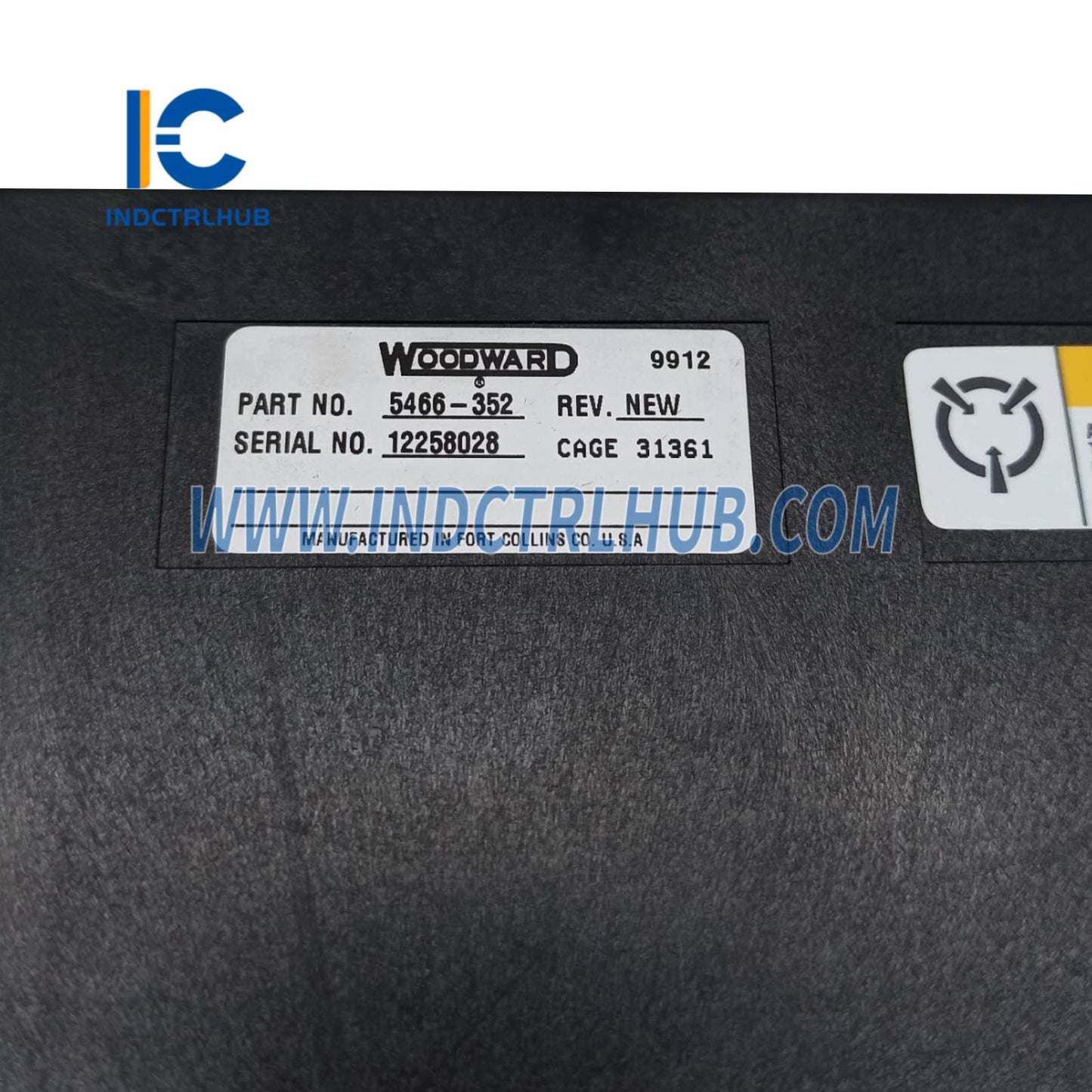 Módulo Woodward 5466-352 Netcon CPU-040