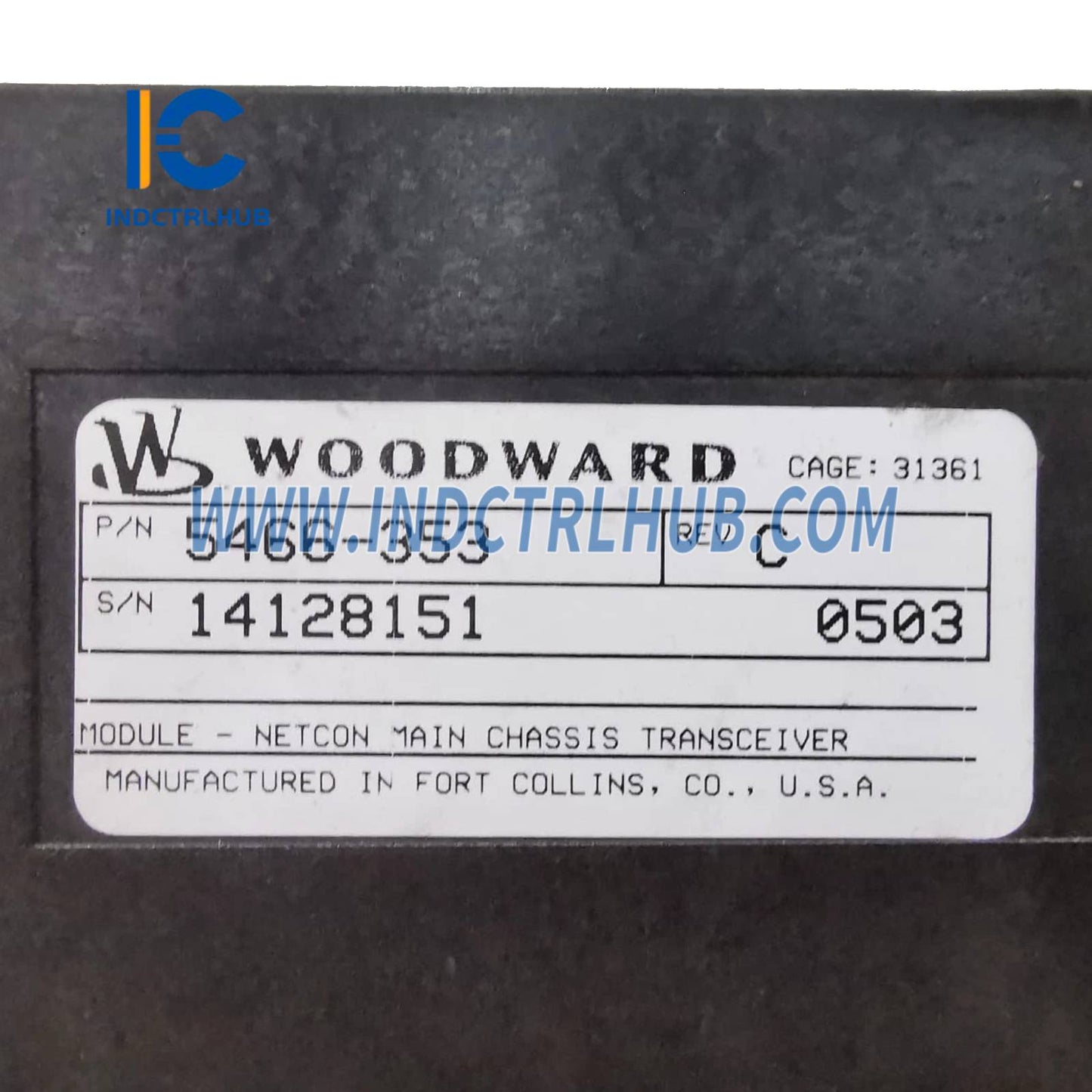 Woodward 5466-353 Netcon Ana Şasi Alıcı-Verici Modülü