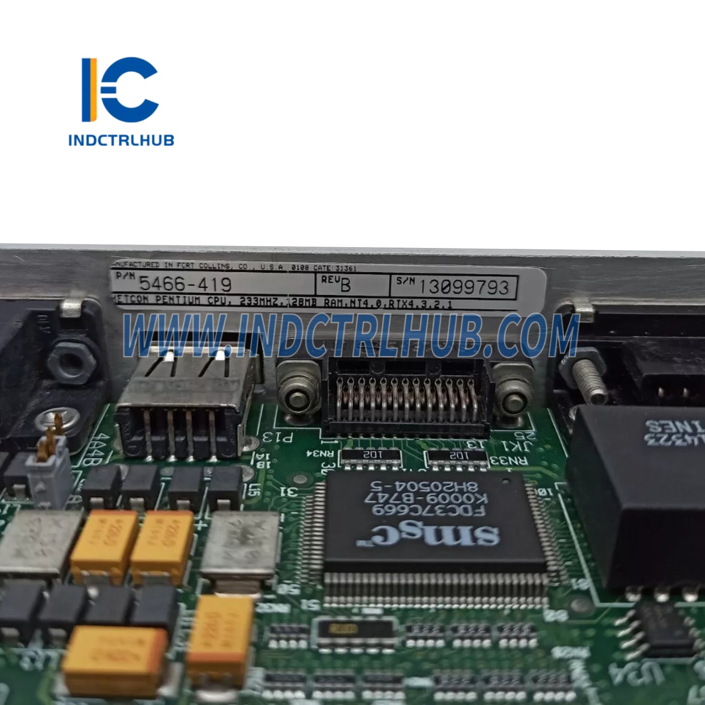 Módulo CPU Woodward 5466-419 MicroNet Pentium