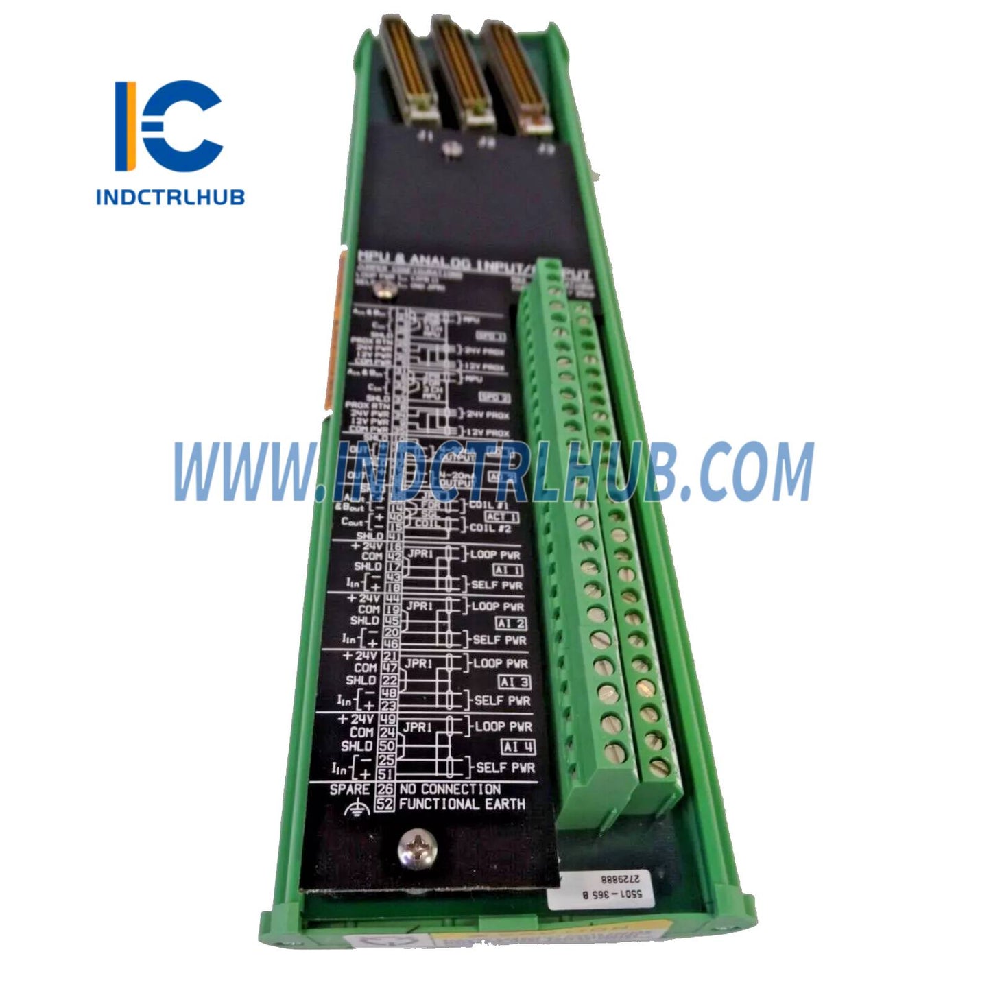 Módulo combinado analógico Woodward 5501-365 MicroNet Plus