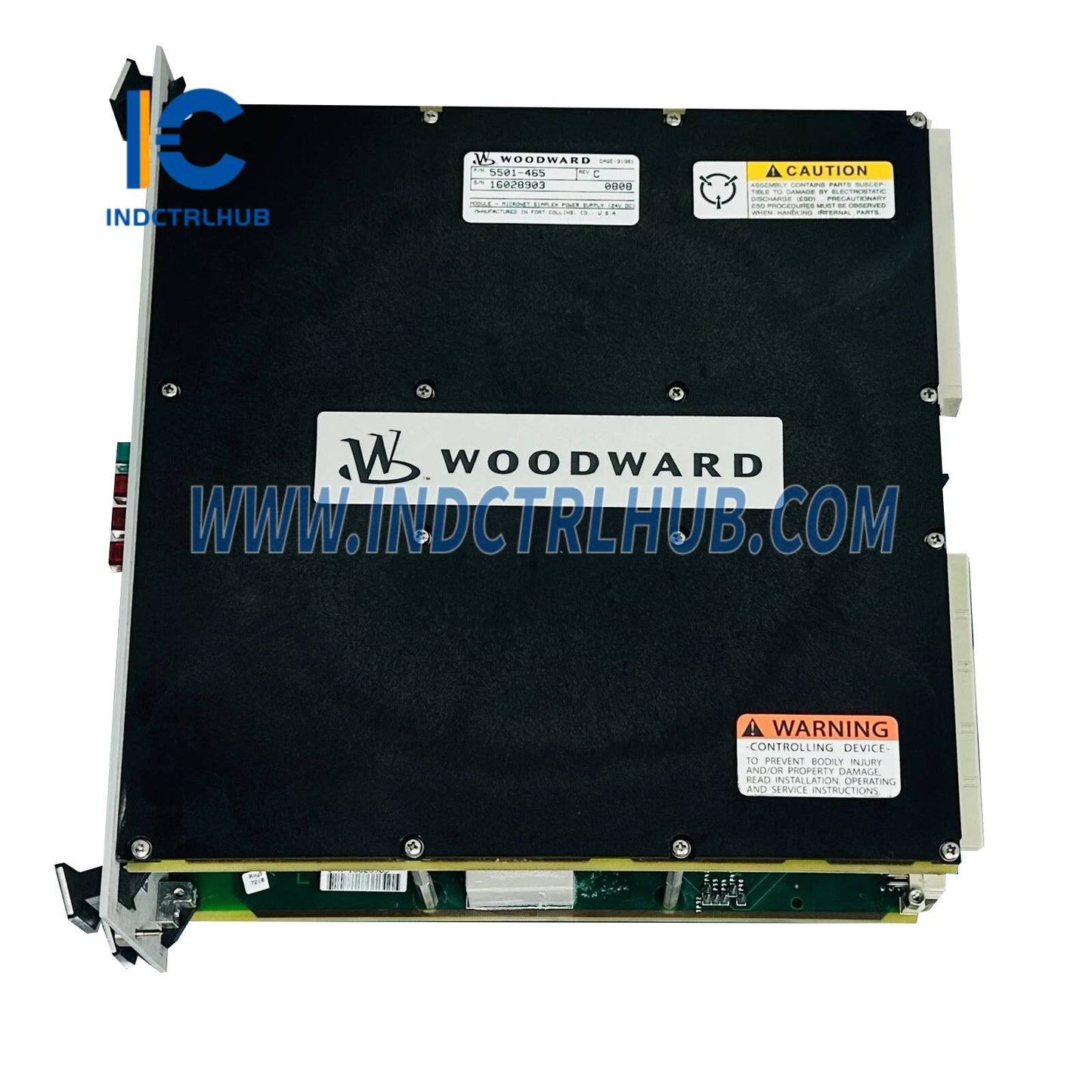 Woodward 5501-465 MicroNet Simplex Stromversorgungsmodul