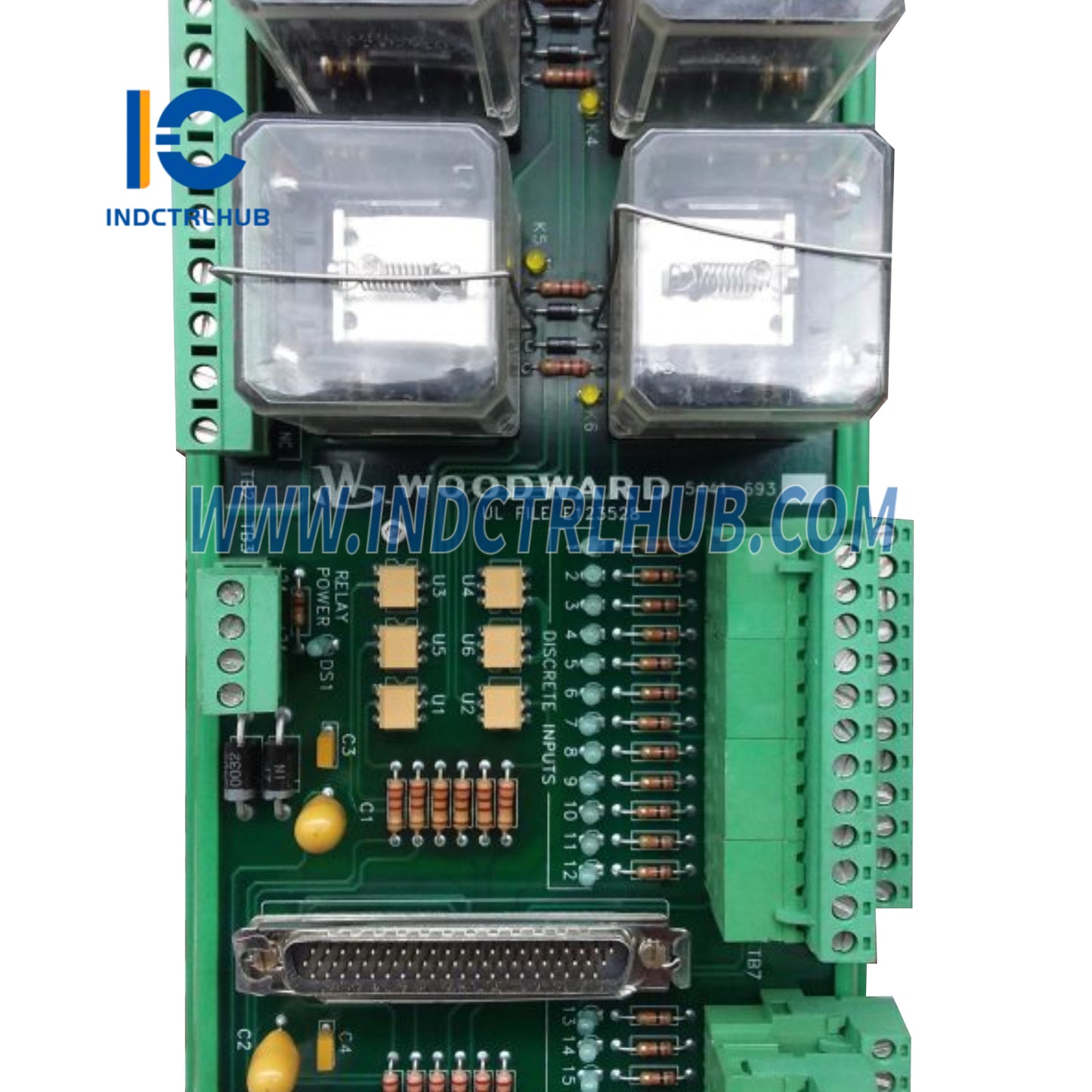 Sistema de Control Digital Woodward 5541-693 MicroNet TMR