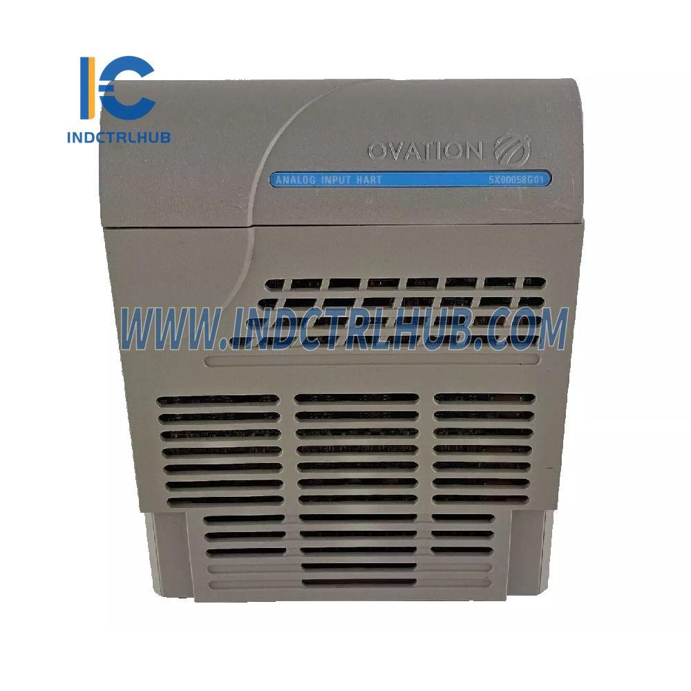 5X00058G01 Westinghouse Ovation Moduli Analog Kirish