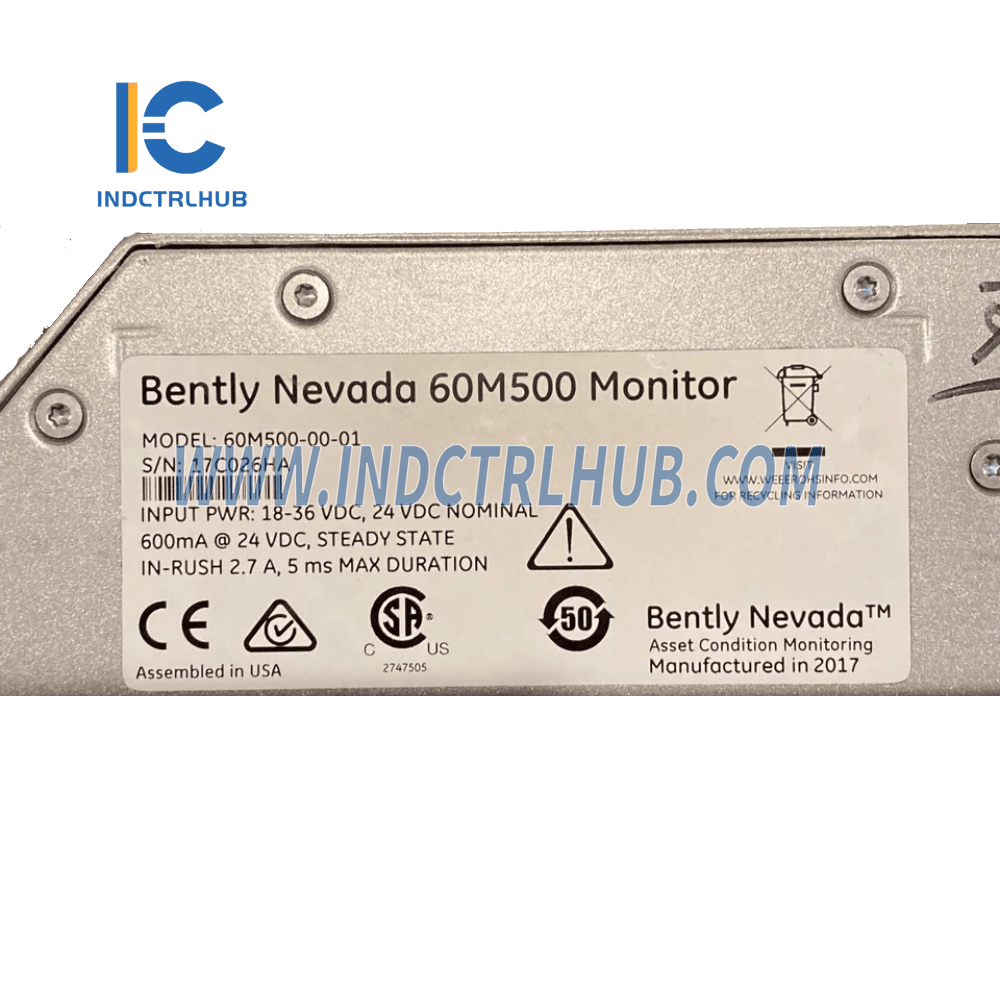 BENTLY NEVADA 60M500-05-00 vbOnline Pro Toestandmoniteringstelsel